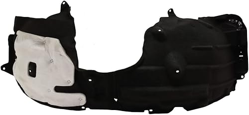 Miniatura 5 de Para Toyota Highlander 2020 2021 2022 2023 Fender Liner lado del pasajero | Delantero | Plástico | Sección delantera | Con espuma aislante y hoja de