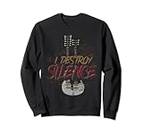 Guitarrista Rock Música Intrumento Músico Rockero Guitarra Sudadera