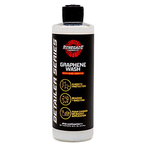 Renegade Products Graphene Ceramic Wash Coating with Sio2, 1 Year Coating For Enthusiasts And Professionals