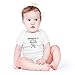 AW Fashions Grandpa's Little Helper Bodysuit Cute Newborn Boy Outfits Funny Baby Rompers Girl Clothes (6 Months, White)