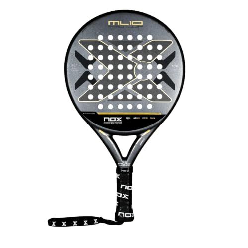 Nox ML10 Pro Cup Corp Negro y Oro (Exclusiva PadelPROShop) - Pala de Pádel Edición Molde Miguel Lamperti, Control Total y Punto Dulce Amplio - Diseño Premium 2026