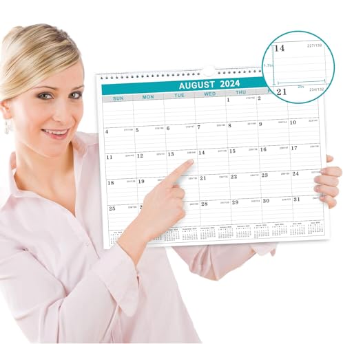 Calendar 2026, 12 Months from January 2026 to December 2026,11.5" x 14.6", with Julian Date - Image 5