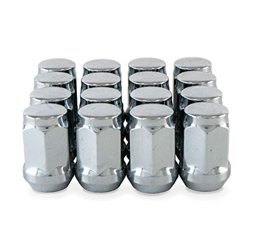 16 x Chrome Wheel Nuts for Toyota Vitz Aftermarket Alloys - SFP-16NM10211