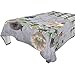 Produktbild REFFW See Tischdecke Tischdecke Esszimmer Schiefer Turm von Pisa Blume Vogel Tischdecke 60x90 Zoll für Parteien Hochzeiten Küche