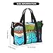 Flamingo and swimming pool Printed women's handbag, portable crossbody bag, suitable for fitness, travel.