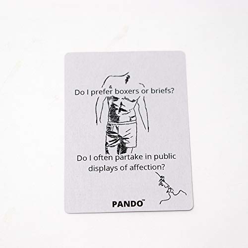 Pando - The Party Game And Conversation Starter For Friends And Family - Icebreaker Game And Get To Know You Game - Compete To Answer Unpredictable Trivia Questions About Your Friends And Family #TOP5
