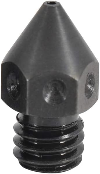 1piece High Temperature Sharp Hardened Tool Steel MK8 Nozzles 0.4mm for 1.75mm Makerbot, Creality CR-10 All Metal Hotend, Ender 3/ Ender3 pro, CraftBot, Prusa i3 3D Printer