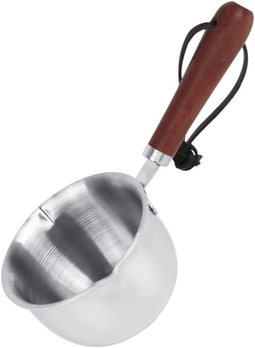 Hot Oil Pan Butter Warmer Pot Butter Melting Pot Stainless Steel Sheet Pan Stovetop Butter Warmer Stainless Steel Sauce Pan Boiling Melting Pot Pasta Pan Small Saucepan Small Pot