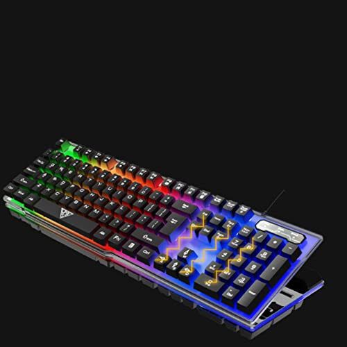 Teclado mecánico BAYAJIAZ con cable y mouse 104 teclas miniatura 5