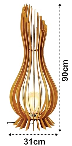 Luminária De Chão Santa Barbara Mdf 90cm