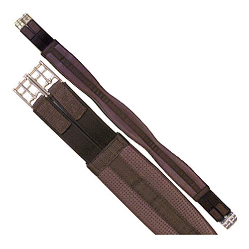 Intrepid International Shaped English Girth, 42, Brown