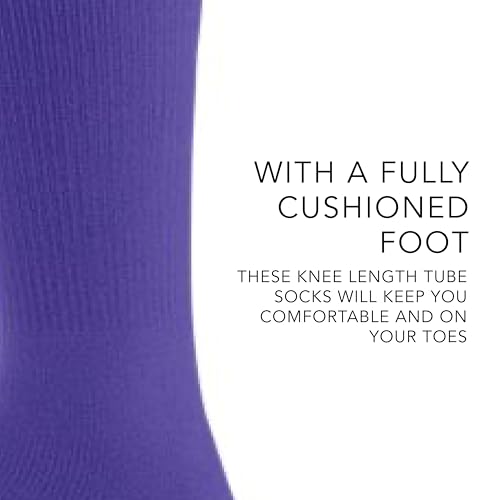 Augusta Sportswear Men's Five Knee High Athletic Socks for Soccer, Softball, Baseball & Basketball-Ultimate Comfort and Style4