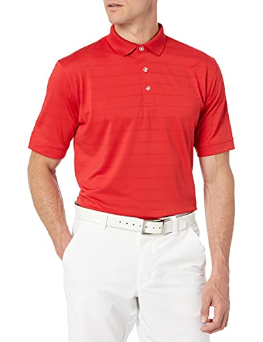 Callaway Camisa polo masculina de manga curta Opti-Dri™ Performance Golf (tamanho P - 4GG grande e alto), Salsa, G