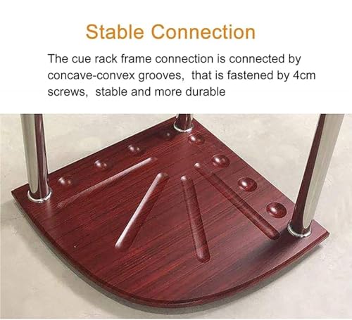 Support de rangement autoportant pour queues de billard 70cm