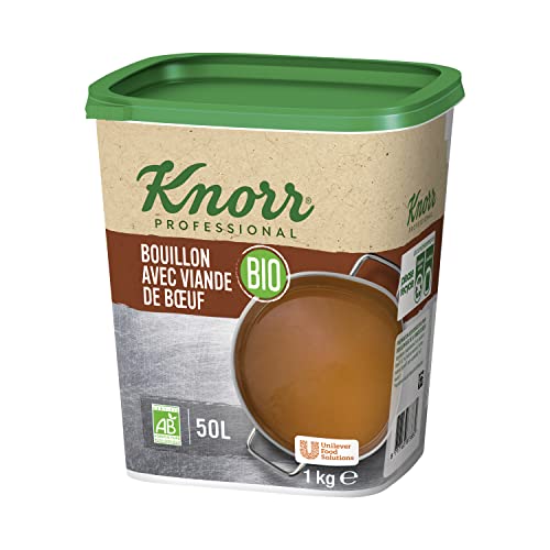 Knorr Bouillon avec viande de Boeuf Bio 1kg jusqu'à 50L Cover