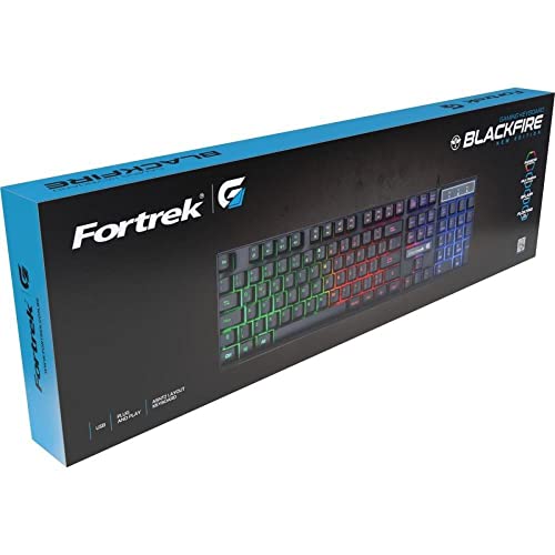 Fortrek Teclado Gamer BLACKFIRE NEW, PRETO