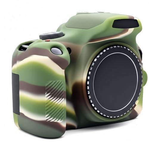 Housse de protection Canon Rebel T7 T6 antichoc en caoutchouc silicone