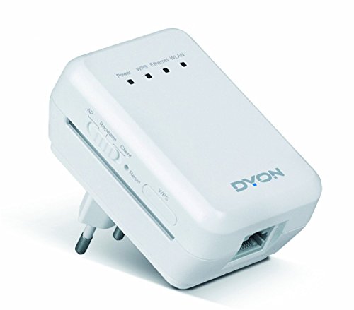 Dyon WLAN Repeater II (300Mbps, tasto WPS, acces