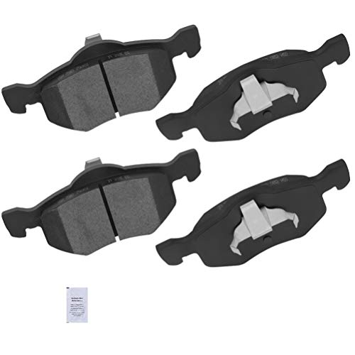 Image of CCIYU Front D843 Disc Brake Pad Set Fit For Ford For Escape 2001-2007,For Mazda For Tribute 2001-2006,For Mercury For Mariner 2005-2007, Brake Pads 4PCS
