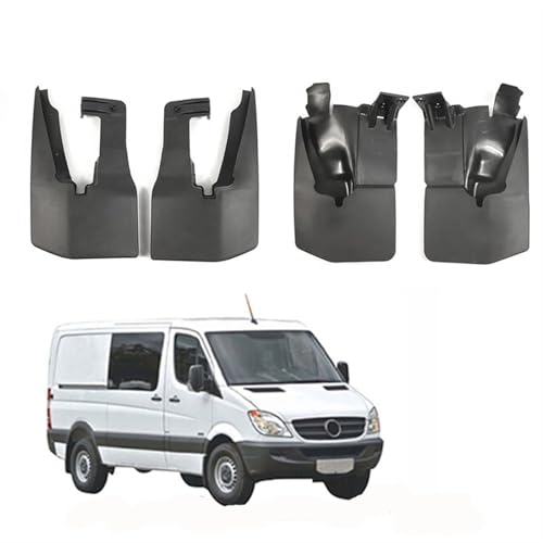 Garde-boue voiture Sprinter W906 protection roues arrière plastique - 3