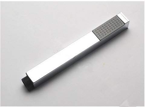 Ensemble de douche laiton tête pluie carré fixation murale Gowe - 2