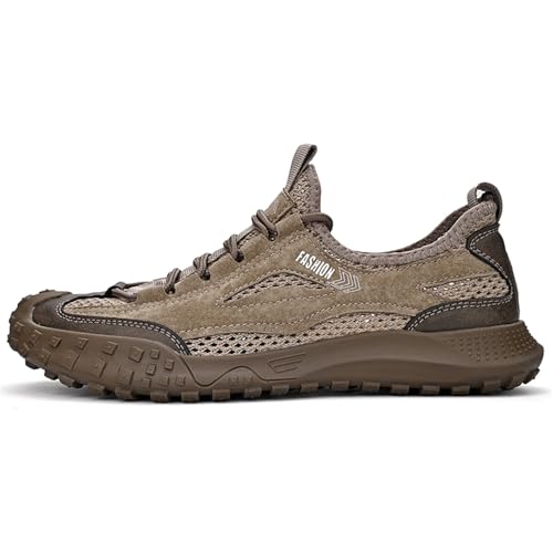 Men's Slip on Walking Shoes Lightweight Breathable Non Slip Casual Hiking Shoes Fashion Sneakers for Men2