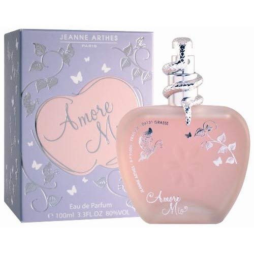 Amore Mio Eau de Parfum 100ml lot de 2 flacons pour une fragrance captivante au quotidien