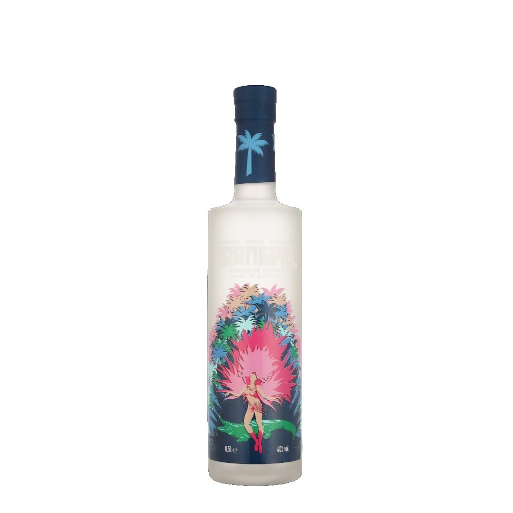 KARNEVAL VODKA Premium Wodka Made in Germany 40% vol. (1 x 0.5 l)