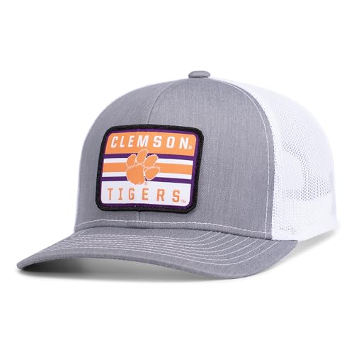 Pacific Headwear NCAA Clemson University Tigers Contrast Stitch Snapback OS