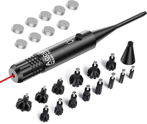 Theopot Bore Sight Kit Red Boresighter Button Switch for.17