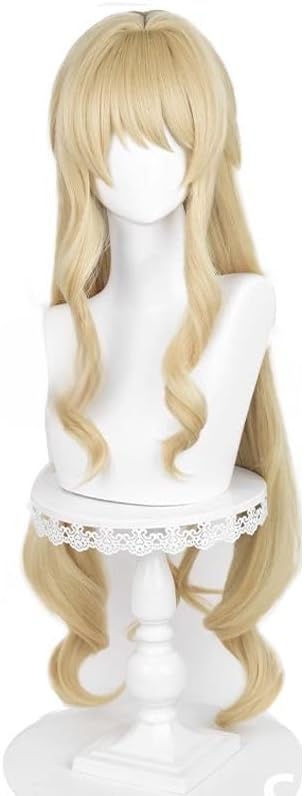 Long Yellow Blonde Wig