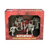BattleTech ForcePack: House Kurita Command Lance – Mech Miniatures Expansion by Catalyst Game Labs | Ages 14+ | 1+ Players | Four Premium-Quality Plastic Miniatures