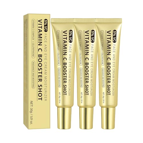 Suero de vitamina C Booster Shot con glutatión, niacinamida y vitamina E para piel radiante (3 unidades)