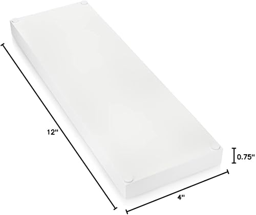 Miniatura 4 de Essentra Home Bandeja de lujo negra mate de la vanidad del cuarto de baño, bandeja cosmética rectangular