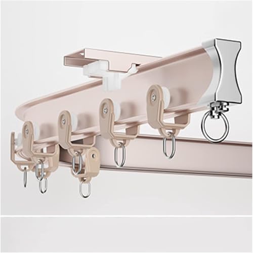 Room Divider Track, Heavy Duty Aluminum Bendable DIY Sliding Curtain