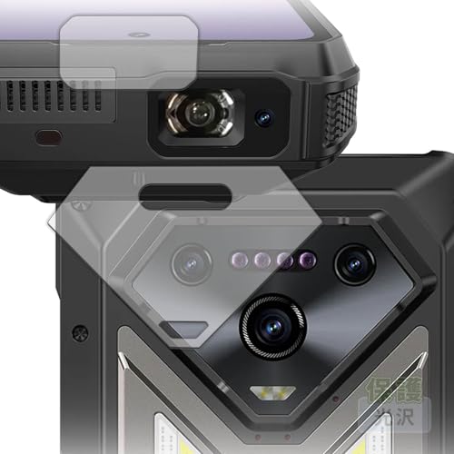 Kayo&Karin �t�B���� Ulefone Armor 34 Pro/Armor 34 Pro+ (�J����/�v���W�F�N�^�[�����Y��) ������ �ی�t�B���� �܂�œ\���ĂȂ����̂悤�ɔ����� ������ ���{��