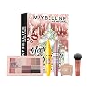 Maybelline New York Adventskrans Brooklyn, mini-kerstkalender met cosmetica achter 5 deurtjes, beauty adventskalender…