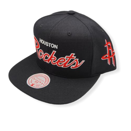 Gorra Snapback Negra Hardwood Classics Houston Rockets miniatura 2