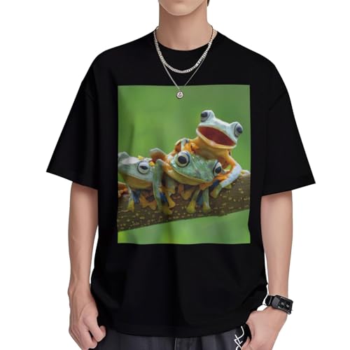 T-shirt grenouilles mignonnes femme coupe ample qui résout vos envies de confort