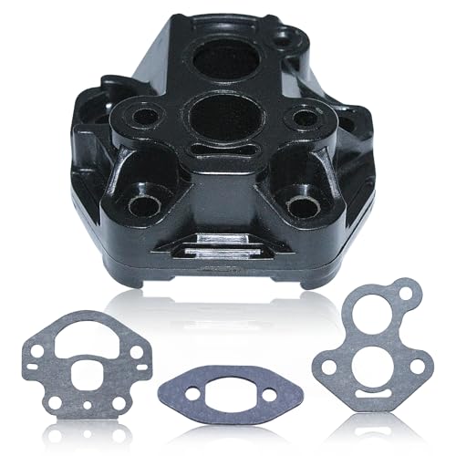 AUMEL Adaptador de carburador de colector de admisión para Husqvarna 235 235e 236 235e 240 240e Reemplazo de motosierra 577636501.