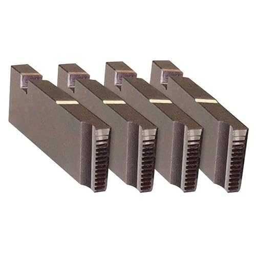 Ridgid 47750 Threading Machine Dies, Right-Handed Alloy Npt Pipe Dies With Nominal Pipe Size Of 1-Inch To 2-Inches For Universal Die Heads, Silver #TOP4
