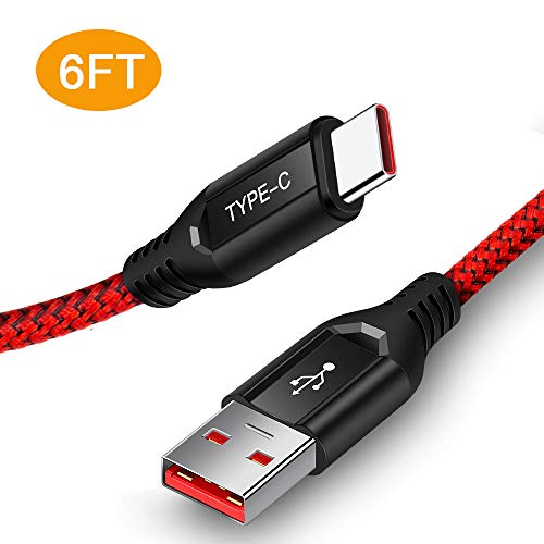 ACOCOBUY Cavo USB Type-C 2M Carica Rapida Cavo USB Tipo C 1.8M/6FT Dash Charge Compatibile per OnePlus 7 / 6T / 6 / 5T / 5 / 3T /3, VOOC Carica per Oppo Find X