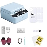 HTVRONT H17 Phone Cases Heat Press Automatic Vacuum Heat Press Machine for Phone Cases (Compatible with iPhone)+HTVRONT 6PCS Sublimation Phone Case Blanks Bulk Compatible with iPhone 16