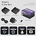 TSLDRV Center Console Organizer Tray for Tesla Model Y Juniper Accessories 2025 2026/For Tesla Model 3 Highland Accessories 2024 2025 2026 [Slide Smoothly/US Patent] Cup Holder Matte Black