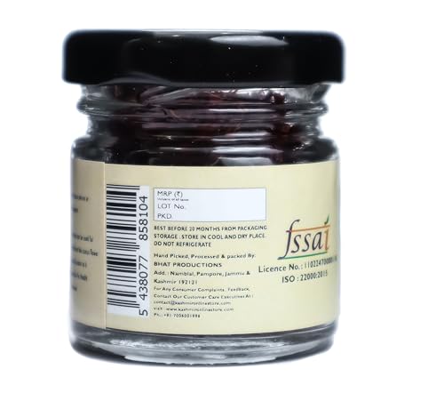 Image of Kashmir Online Store Original Saffron - Natural & Pure Finest Grade Kashmiri Kesar For Pregnant Women, Cooking, Face & Skin. (3Gm)