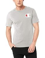 Champion Men's C Logo Tee, Oxford Heather, XX-Large