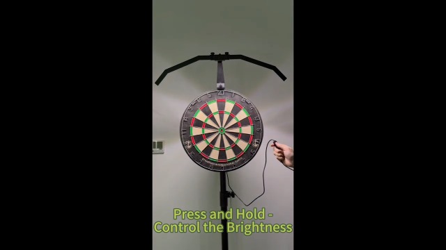 STASUN 360° Dart Beleuchtung - LED Dartscheiben Licht Mit Dimmer