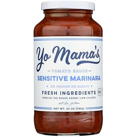 Yo Mama's Sensitive Marinara Sauce Cover