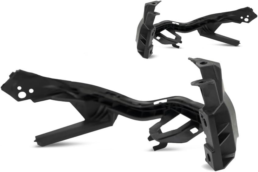 For Subaru Impreza 2012 2013 2014 2015 2016 Bumper Cover Bracket Driver and Passenger Side | Pair | Front | Outer | Plastic | Replacement For SU1042103, SU1043103 | 57707FJ000, 57707FJ011, 57707FJ001