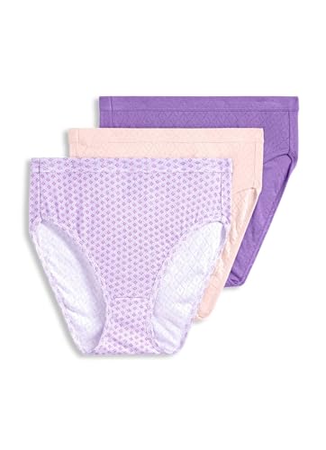 Image of Jockey Women's Underwear 100% Cotton Elance Breathe French Cut - 3 Pack